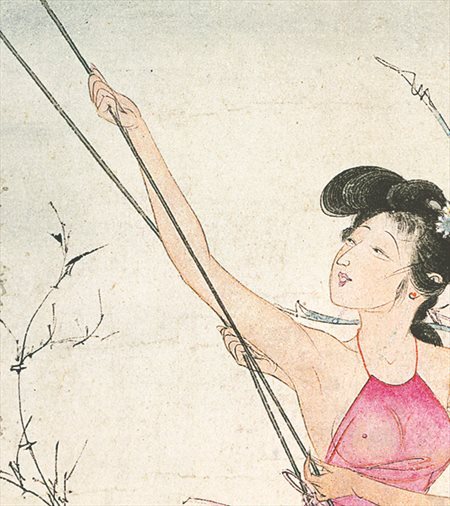 伊宁县-胡也佛的仕女画和最知名的金瓶梅秘戏图